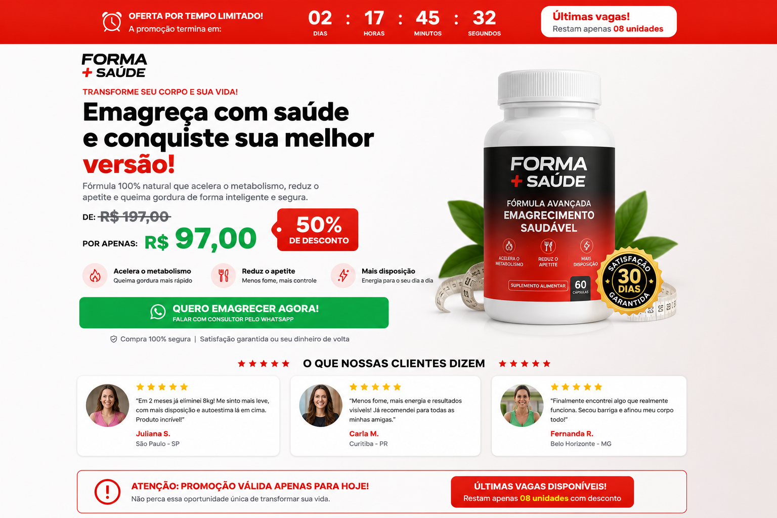 Preview de Produto e oferta